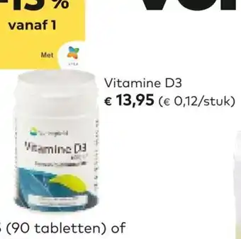 Springfield Vitamine D3 120 tabletten