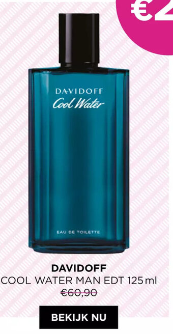 ICI PARIS XL Davidoff Cool Water Man EDT 125ml aanbieding