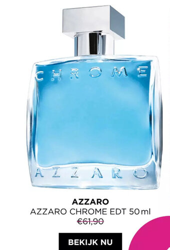 ICI PARIS XL Azzaro Chrome EDT 50ml aanbieding