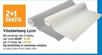 GAMMA Vliesbehang lynn aanbieding