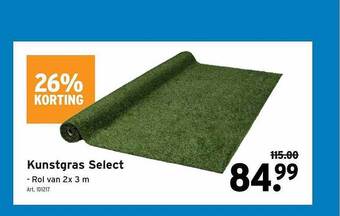 GAMMA Kunstgras select aanbieding