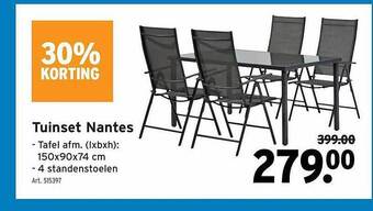 GAMMA Tuinset nantes aanbieding