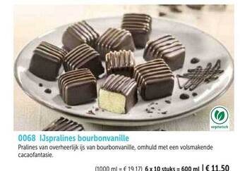 Ijspralines bourbonvanille