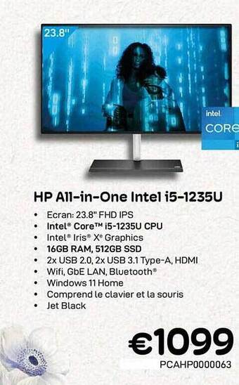 CompuDeals Hp allinone intel i5 aanbieding