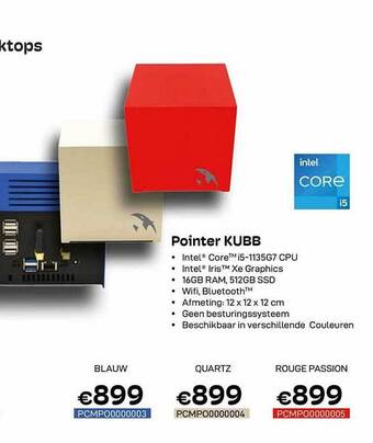 CompuDeals Pointer kubb aanbieding
