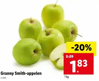 Lidl Granny Smith-appelen 1kg aanbieding