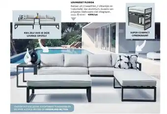 Dreamland Loungeset florida aanbieding