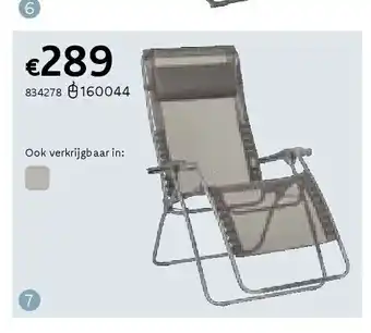 Lafuma relaxzetel rsxa clip xl. graphite
