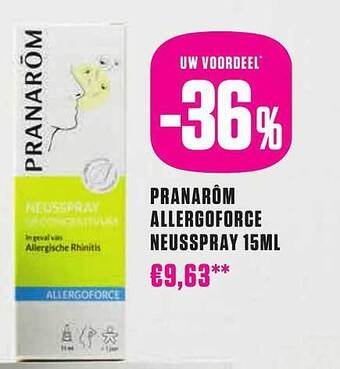 Pranarôm allergoforce neusspray