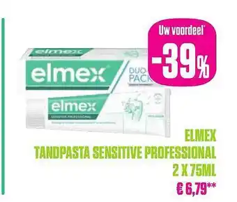 Elmex tandpasta sensitive professional