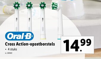 Oral-B Cross Action-opzetborstels