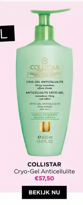 ICI PARIS XL Collistar cyro-gel anticellulite aanbieding
