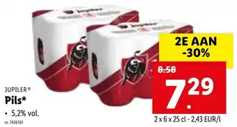Lidl Pils 2x6x25cl aanbieding