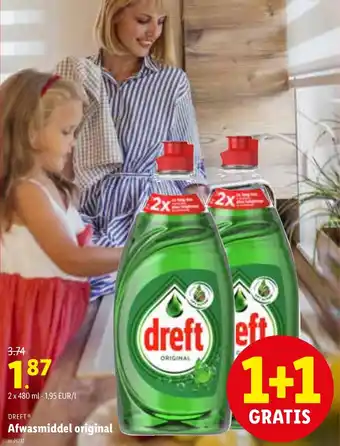 Afwasmiddel original 480ml