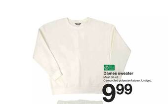 Zeeman Dames sweater aanbieding