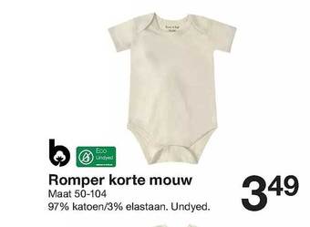 Zeeman Romper korte mouw aanbieding