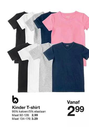 Zeeman Kinder tshirt aanbieding