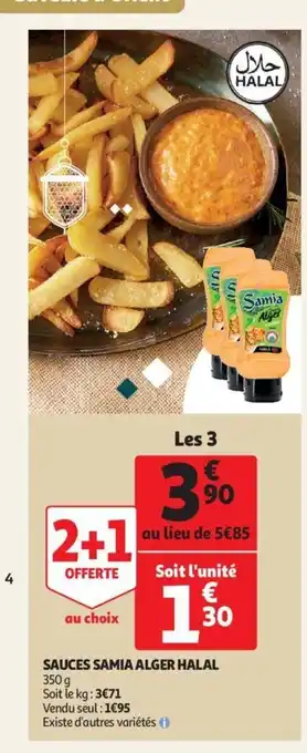 Sauces Samia Alger Halal 350 g