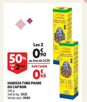 Harissa Tube Phare Du Cap Bon 140 g