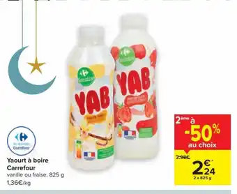 Yaourt a boire 2x825 g