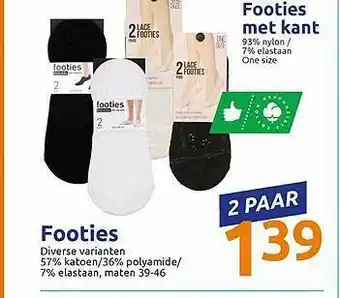 Footies, Footies Met Kant