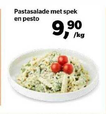 Spar Pastasalade Met Spek En Pesto aanbieding