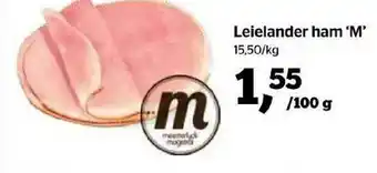 Spar Leielander Ham 'm' aanbieding