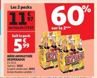 Desperados biere aromatisee 6 x 33 cl