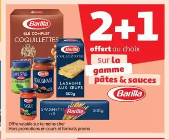 Auchan Barilla aanbieding