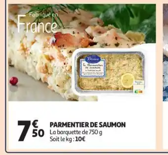 Auchan Parmentier de saumon aanbieding