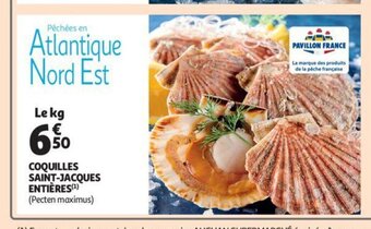 Auchan Coquilles saint-jacques entieres aanbieding