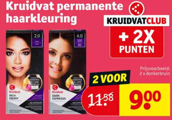 Kruidvat Kruidvat permanente haarkleuring aanbieding