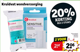 Kruidvat Kruidvat wondverzorging aanbieding