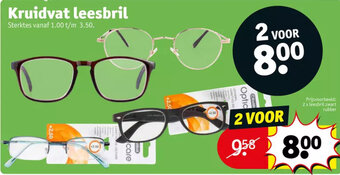 Kruidvat Kruidvat leesbril aanbieding