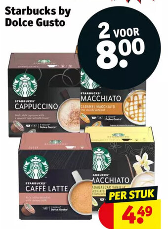 Kruidvat Starbucks by dolce gusto aanbieding
