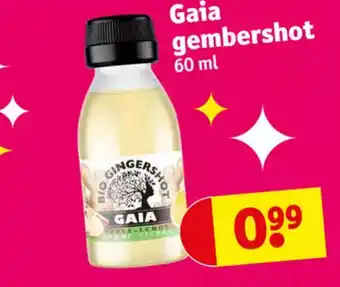 Gaia gembershot 60ml