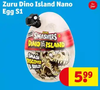 Kruidvat Zuru dino island nano egg S1 aanbieding