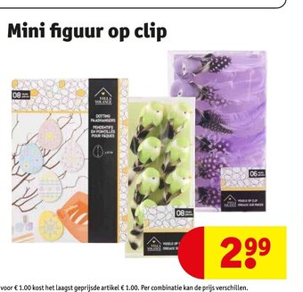 Kruidvat Mini figuur op clip aanbieding