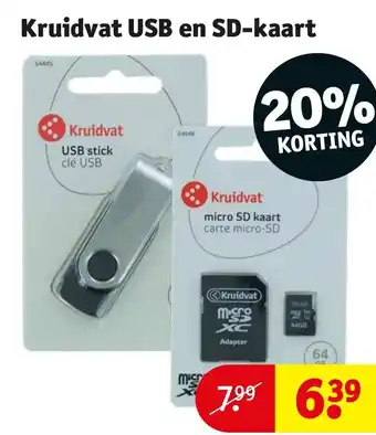 USB en SD-kaart