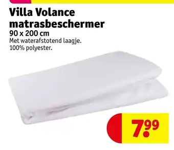 Kruidvat Villa Volance matrasbeschermer 90 x 200 cm aanbieding