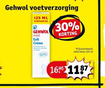 Kruidvat Gehwol voetverzorging aanbieding