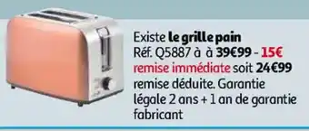 Auchan Le grille pain ref. Q5887 aanbieding