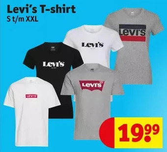 Kruidvat Levi's t-shirt aanbieding