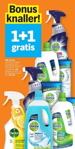 Albert Heijn Alle dettol aanbieding
