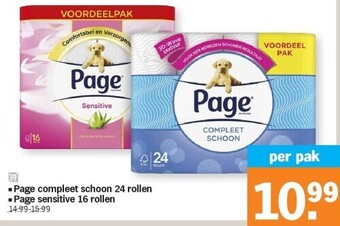 Albert Heijn •page compleet schoon 24 rollen aanbieding