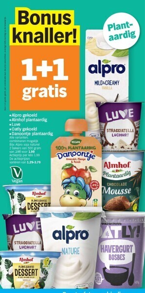 Albert Heijn Alpro gekoeld aanbieding
