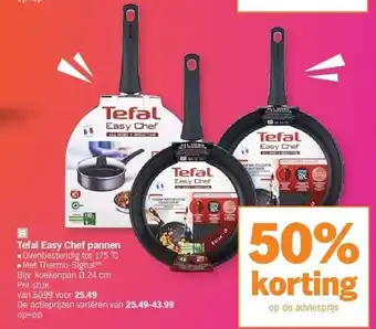 Albert Heijn Tefal easy chef pannen aanbieding
