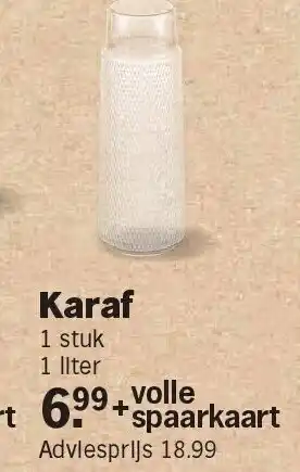 Karaf 1 stuk
