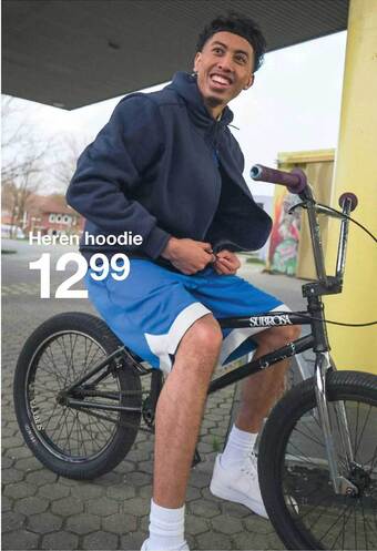 Zeeman Heren hoodie aanbieding