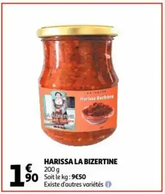 La Bizertine harissa 200 g